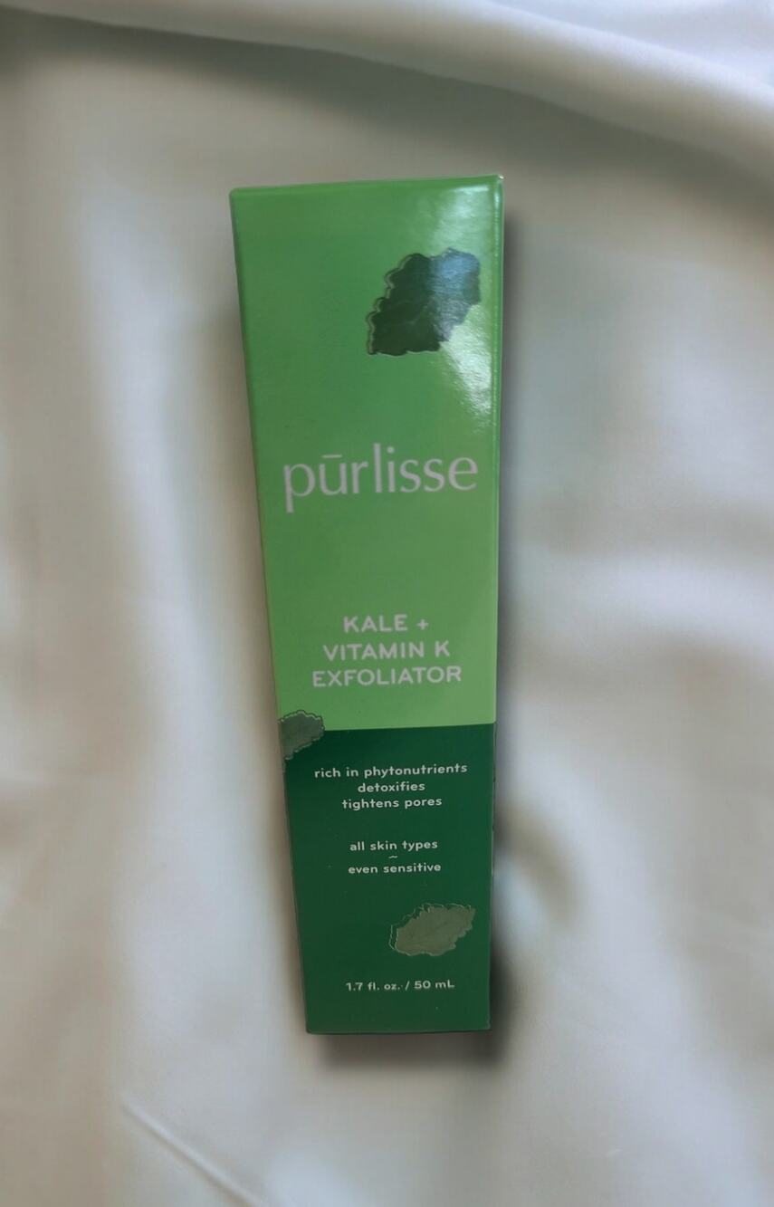 Purlisse Kale + Vitamin K Exfoliator NEW 1.7 fl Oz. All Skin Types